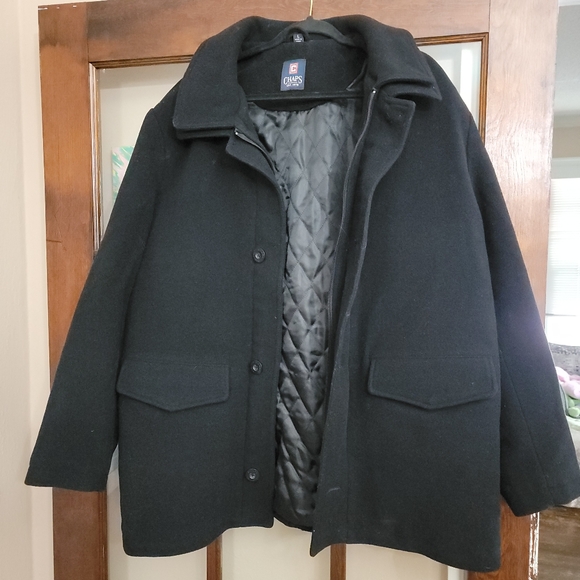 Chaps Wool blend coat Men's Size Large - Picture 9 of 10